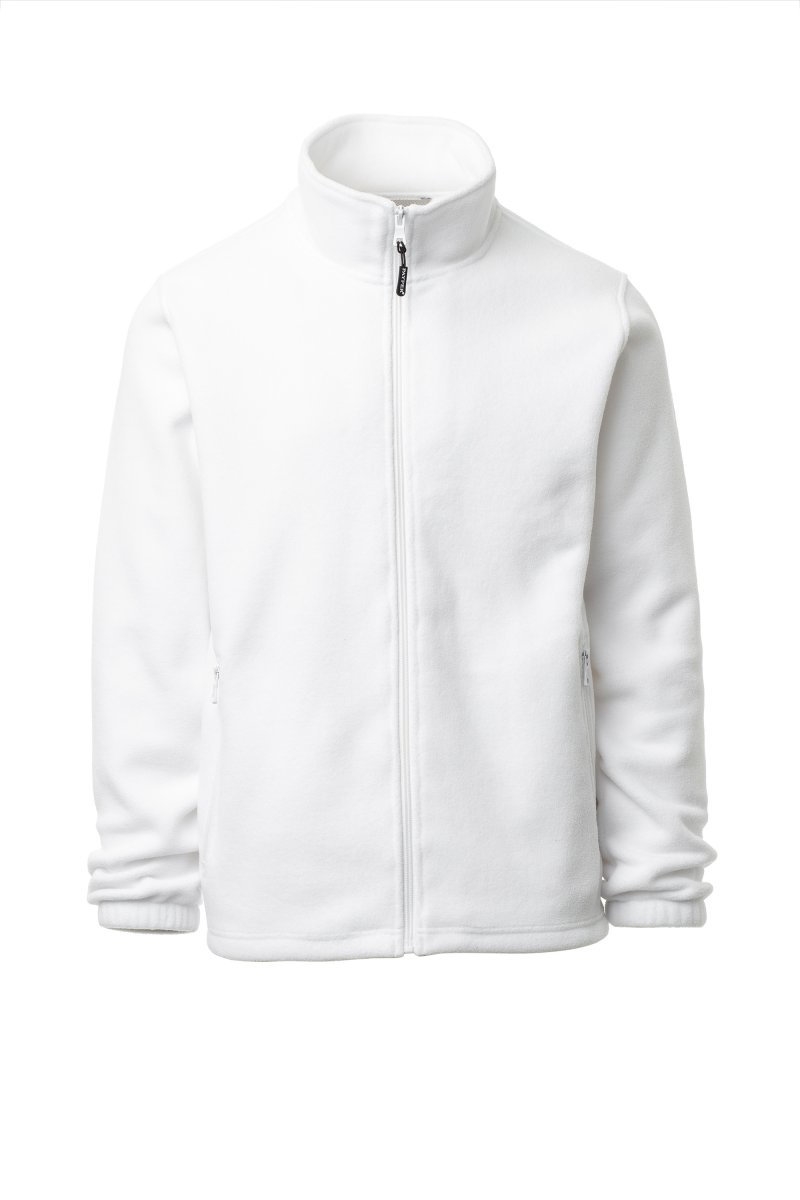 Felpa in Pile da uomo Payper Nepal con zip intera - S-jjBianco
