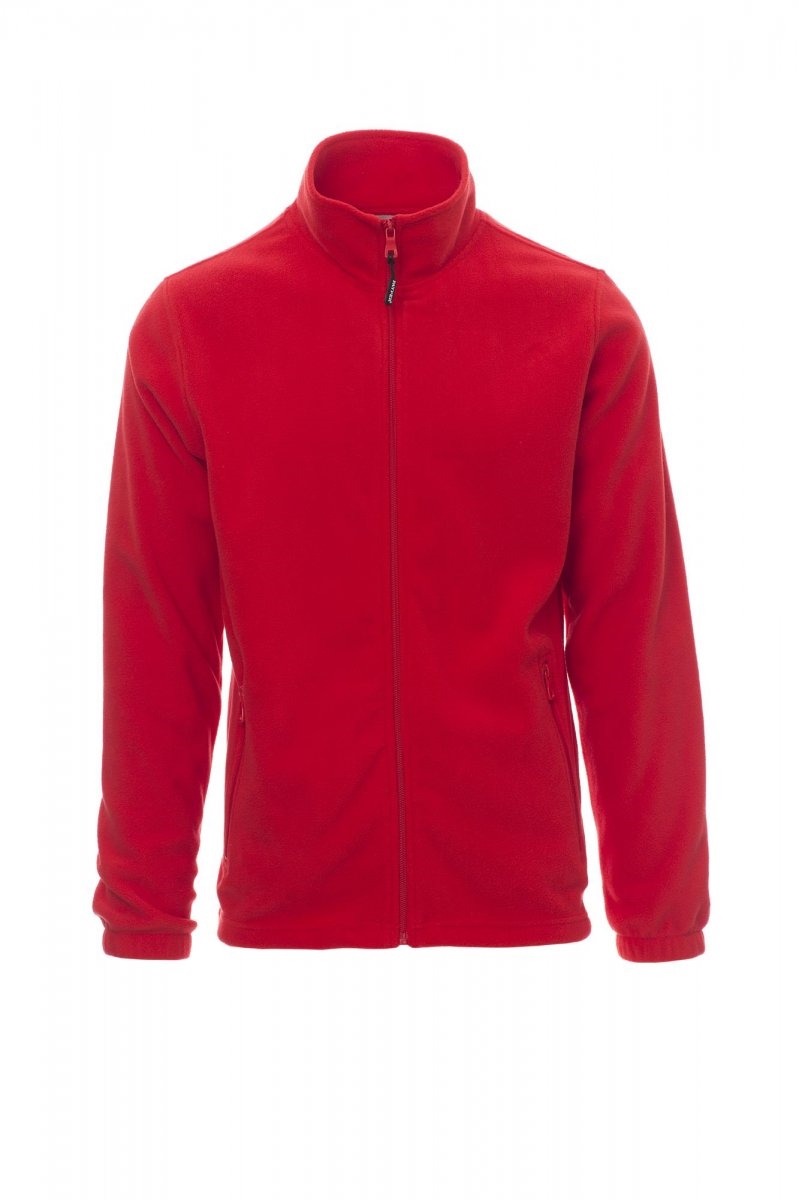 Felpa in Pile da uomo Payper Nepal con zip intera - S-jjRosso