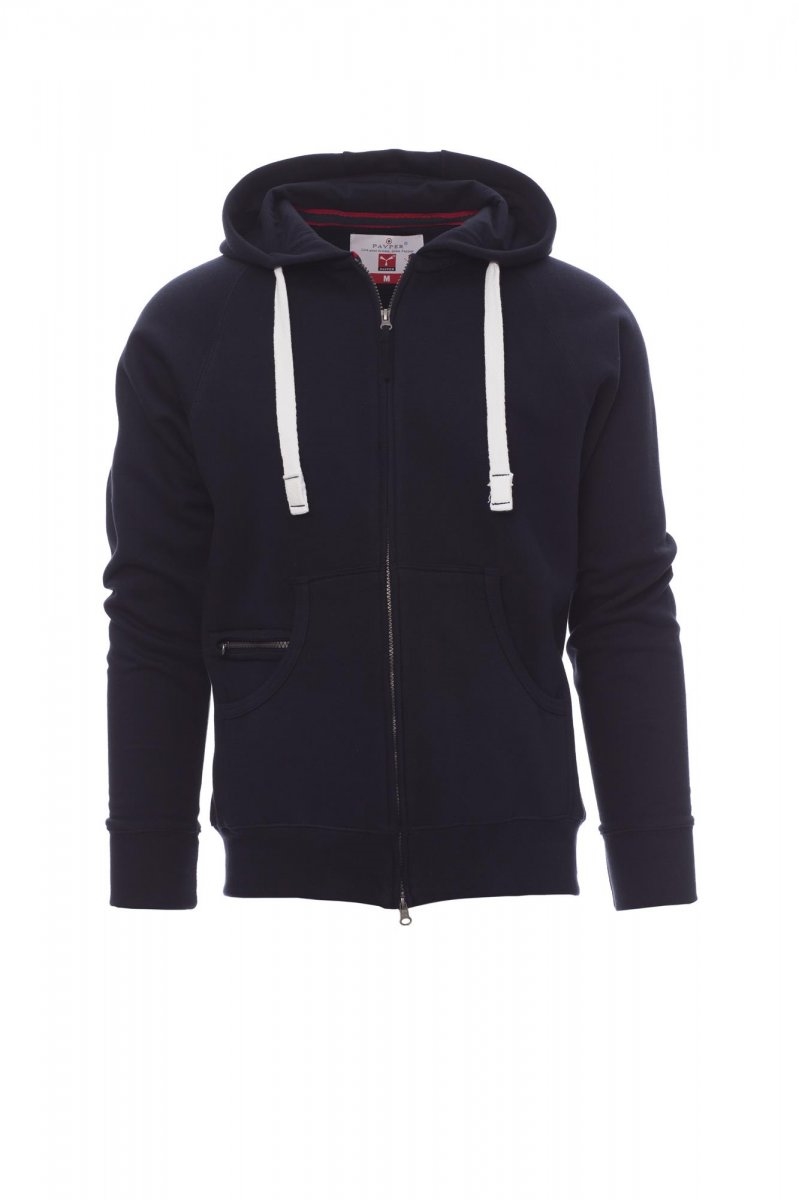 Felpa da uomo con cappuccio e tasca marsupio Payper Dallas - S-jjBlujjNavy