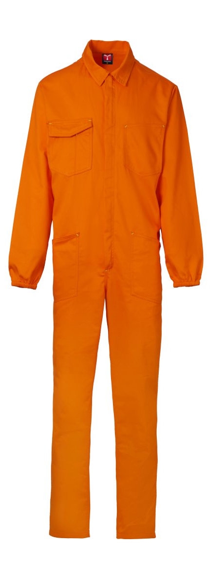 Tuta da Lavoro da Uomo Payper Cover Multitasche 100% Cotone Sanforizzato - XS-Arancione