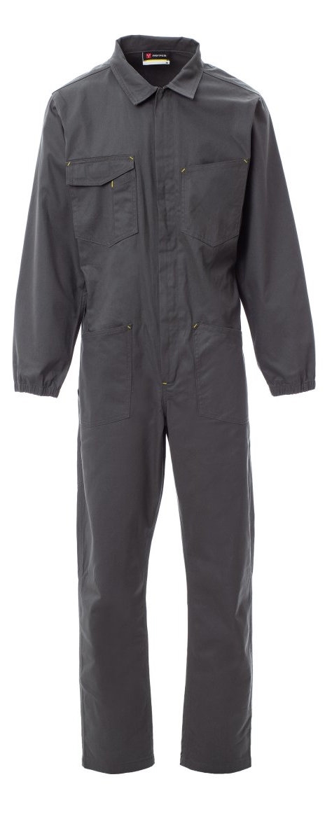 Tuta da Lavoro da Uomo Payper Cover Multitasche 100% Cotone Sanforizzato - XS-GrigiojjSmoke