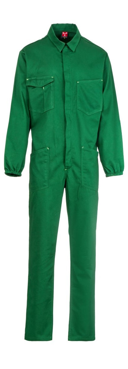 Tuta da Lavoro da Uomo Payper Cover Multitasche 100% Cotone Sanforizzato - XS-Verde
