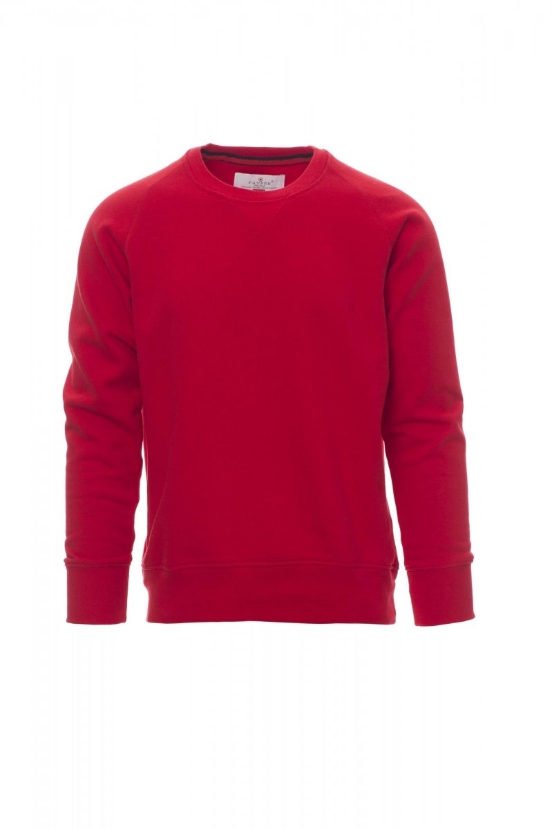 Felpa da uomo 300gr Payper Mistral+ 70% Cotone - jjRosso-XS