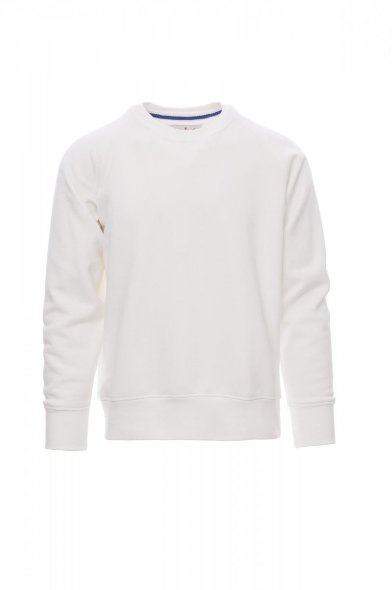 Felpa da uomo 300gr Payper Mistral+ 70% Cotone - jjBianco-XS