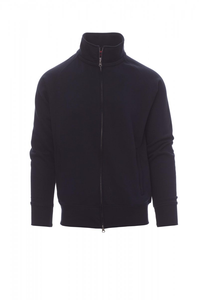 Felpa da Uomo PAYPER Panama+ in Policotone Garzato Zip Intera - XS-jjBlujjNavy