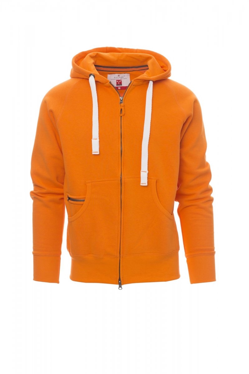 Felpa uomo con cappuccio PAYPER Dallas+ - S-jjArancione