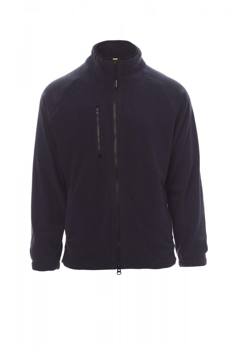 Felpa da uomo zip intera in pile Payper Norway inverbale 280 gr - jjXS-jjBlujjNavy