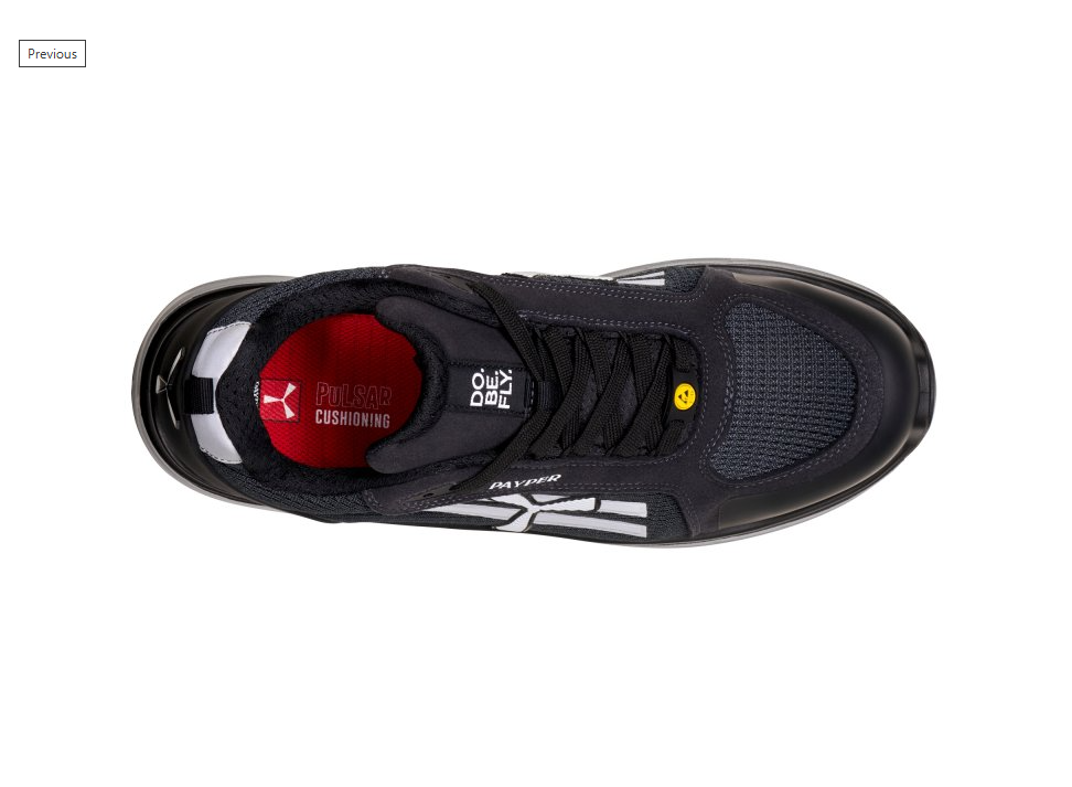 payper X-Mercury Anthracite Space superiore