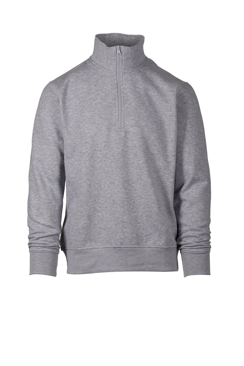 Felpa da umo in pile con mezza zip Payper Carson - jjGrigiojjMelange-S